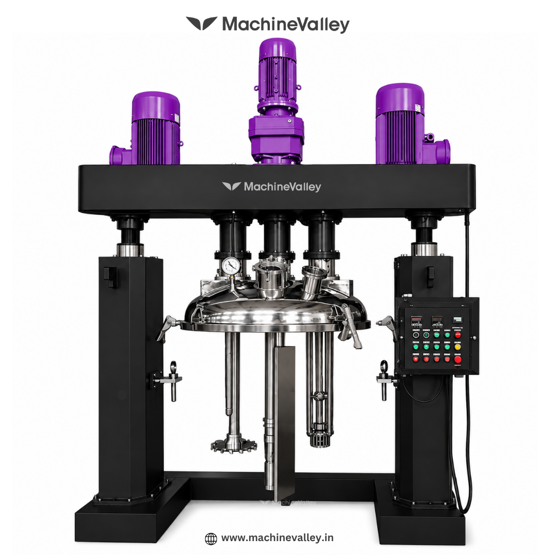 Multi-Shaft Disperser for Paint